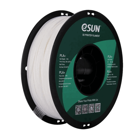 eSun PLA+ Filament biały 1.75mm