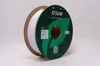eSun filament PLA+ zimna biel (biały) 1.75mm/1kg papierowa rolka